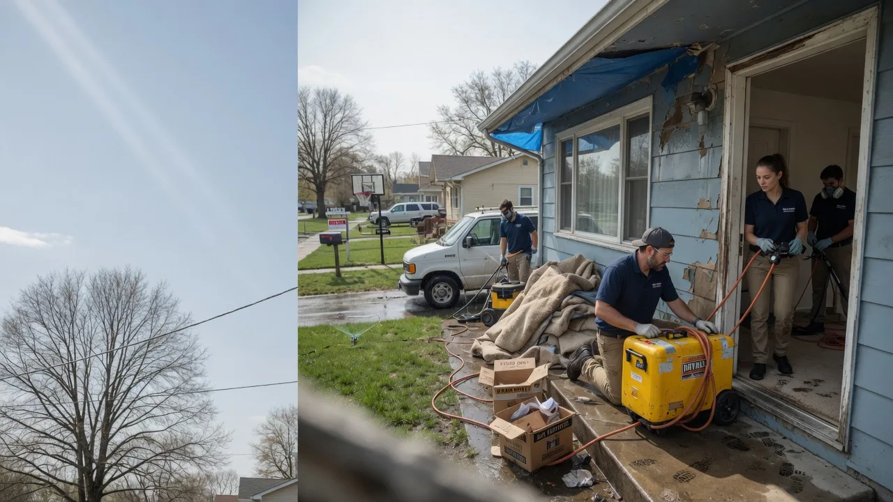 Basement Flood Cleanup in Blossom, TX near me